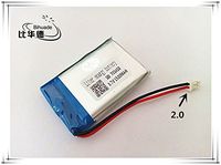 BIHUADE JST PH 2.0mm 3.7V 1500MAH 703450 Lithium Polymer Li-Po Rechargeable Battery for DIY Mp3 MP4