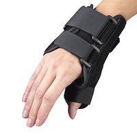 OTC Wrist-Thumb Splint, 6-Inch Petite or Youth Size, Lightweight Breathable, Small (Right Hand)