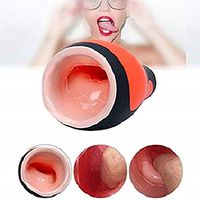 IOGHO Piston Toys Soft with Vibration Suction Modes Full-Automatic,Adùllt Toy for Man Pleasure Oral Cup Electric Male Vibrat0r Toy LING