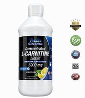 TOP Rated L-Carnitine 5000 Mg Dietary Supplement Liquid - Strongest on Amazon - 16 Oz. - Amazing Orange and Pineapple Citrus Flavor L Carnitine! 100% Satisfaction Guaranteed or Your Money Back!