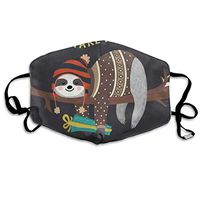Face Mask Cute Baby Sloth Sleeping Great Cycling Half Face Earloop Ski Mask for Man