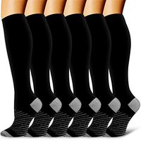 Copper Compression Socks Women and Men-Best for Running,Athletic,Varicose Veins,Nursing,Hiking,Recovery & Flight Socks