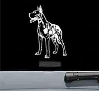 Great Dane Vinyl Decal Sticker (WHITE)