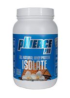 pHierce PRO Natural Whey Protein Isolate Powder - Gluten Free, Non-GMO with No Sugar or Fillers - Keto Friendly and Banned Substance Tested, Vanilla Graham Cracker, 30 Servings