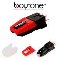 Boytone Stylus - Cartridge with ceramic needle for most turntable record players.