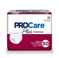 Nu-Fit Protective Underwear, Nufit Protective Underwear Med, (1 PACK, 50 EACH)