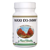 Wholesale Maxi Health Kosher Vitamins Maxi D3 5000 - 5000 IU - 90 Tablets, [Health Supplements, Vitamins]