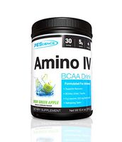 PEScience Amino IV, Green Apple, 60 Scoop, BCAA and EAA Powder with Electrolytes