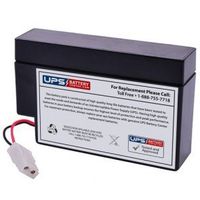 PBQ 0.8-12 WL 12V 0.8Ah Sealed Lead Acid Replacement Battery