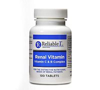 Reliable 1 Renal Vitamin C & B Complex (2 Bottles)