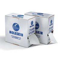 Cramer Moleskin Non Stretch Adhesive Felt For Blister Protection, Beige, Blister Prevention, Protective Padding for Injured Areas, Heel Protection, Blister Pain Relief, 25 Yard Roll, 3 Inch