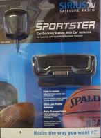 Sirius Satellite Radio Sportster Car Docking Station with Car Antenna CP-C1R