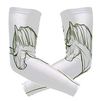 LEVEIS Unicorn Arm Sleeves UV Protection for Men Women Sunblock Protective Gloves Running Golf Cycling Driving Long Arm Cover 1 Pair