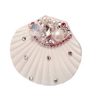 Shell Contact Lens Case Eye Care Kit Holder Personality Gift #01