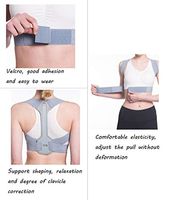 Posture Corrector for Men & Women, Adjustable Back Support Trainer- Brace to Improve Posture and Provide Lumbar Support to Reduce Lower and Upper Back Pains,M