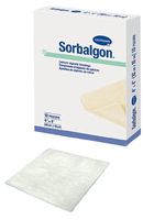 Sorbalgon Calcium Alginate Dressing, 4" Length, 4" Width