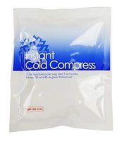 CPR Savers 5x6" Instant Cold Compress, for Pain Relief and Swelling Reduction of Injury, Strains, Minor Burn, Insect Bites, and Toothaches (1)