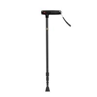 Noble.store Crutches- Cane Non-Slip Telescopic Cane Multi-Function Cane Can Call GPS Positioning Safe Light Walking Stick