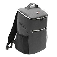 Storage Bins - Insulation Package Lunch Box Bag Outdoor Picnic Waterproof Bag Extra Large Food Containers Cooler Tote Hand Bag for Camping Hiking Work (Black)