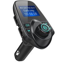 FM Transmitter, Ronxs Bluetooth FM Transmitter Wireless Radio Car Kit Adapter W TF Card Slot and 2 USB Charger Ports Support USB Flash Drive and Micro SD Card (Tomight Version)