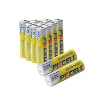 Ni-MH AA Rechargeable Batteries,1.2V 2000mAh Batteries,12 Counts