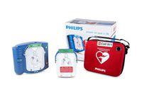 Philips HeartStart Home AED Defibrillator with Slim Carry Case and Adult AED Training Pads Cartridge