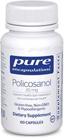 Pure Encapsulations - Policosanol 20 mg - Hypoallergenic Supplement Supports Healthy Lipid Metabolism and Cardiovascular Function - 60 Capsules