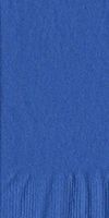50 Plain Solid Colors Dinner Hand Towel Napkins Paper - Royal Blue