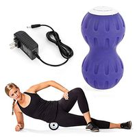 Peanut Massage Ball 110V Yoga Fitness Electric Massage Roller Vibrating Back and Muscle Massage Roller Gym Body Exercise Massager