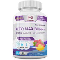 Pure Premium Keto Diet Pills - Ketosis Supplement to Burn Fat Fast - Aids Appetite Suppression, Enhances Metabolism, Increases Energy - for Women & Men - 60 Capsules