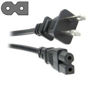 HQRP AC Power Cord for Bose Cinemate Series II Digital Theater Speaker System, CineMate 1SR Mains Cable + HQRP Coaster