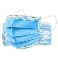 50 PCS Disposable Earloop Face Mask Filters Bacteria Breathable Beauty Medical 3 PLY