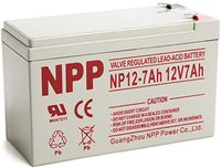 NP12-7Ah 12V 7Ah AGM Rechargeable Maintenance Free Valve Regulated Sealed Lead Acid Battery with F2 Terminal