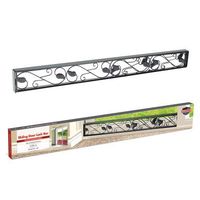 U.S. Patrol JB8095 Black Sliding Door Lock BAR