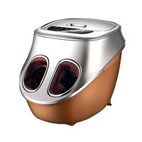 Foot Massagers Foot Bath Double Footbath Automatic Massage Foot Machine Home Temperature Footbath Suitable for Friends Massage Tools (Color : Gold, Size : 553639cm)