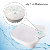 ZBLL Ionic Ion Detox Foot Bath Cell Cleanse SPA Machine Foot Spa Tub Health Care Set with Plastic Basin