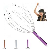 kebyy 1Pc Bodyhealth Hand Held Scalp Head Massager Random Color