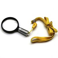 ElectroOptix 5X Handheld Magnifier, Hanging Neck Small Portable HD Magnifying Glass Reading Assistant