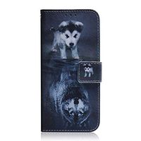 Lomogo Galaxy A20e / A10e Case Leather Wallet Case with Kickstand Card Holder Shockproof Flip Case Cover for Samsung Galaxy A20e / A10e - LOTXI140469 L9