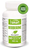 Supersmart - Berberine 500 Mg - 100% Natural - Boosts Gastrointestinal Health - Helps with Blood Sugar Issues - Non-GMO - 60 Vegetarian Capsules