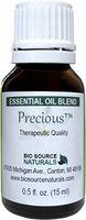 Precious Essential Oil Blend Aromatherapy for Self-Esteem - 0.5 fl oz/15 ml with Pure Essential Oils of Rose Geranium, Ylang Ylang, Melissa, Rose, Myrrh, Frankincense, Amber, Orange, Patchouli
