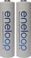 Newest Version Panasonic Blue - Light Blue Eneloop 4th Generation 10 Pack AA NiMH Pre-Charged Rechargeable 2100 Times Batteries - Bulk