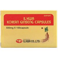 Ilhwa Korean Ginseng Capsules, 500 mg, 100 Capsules