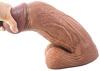 DMPQG Lifelike Big Monster Massage Wand Huge Flexible Comfortable Massager ZUIXINYIKUAN