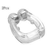 Clipple Silicone Magnetic Anti Snore Stop Snoring Nose Clip Sleep Sleeping Aid (2Pcs)