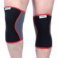 Doc Miller Knee Compression Sleeves 5mm Neoprene 1 Pair L