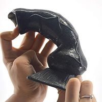 Flexible A'nal Plug for Female and Male, Black 7.3inch Realistic Animals Dilos Female Massage Wand