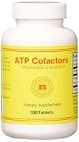Optimox ATP Cofactors, 100 Tablets, Vitamin B2 & B3 Supplement to Support Energy Production