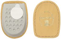 Bergal Leather Cushion/Heel Comfort & Relief Insole black USM6-7/ USW8-9/ EU38-40