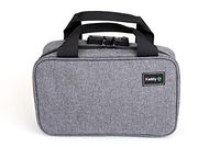 Kaddy Secure Pill Organizer, Medicine, Supplements or Toiletry, Travel or Home, TSA Approved Lock (Grey)